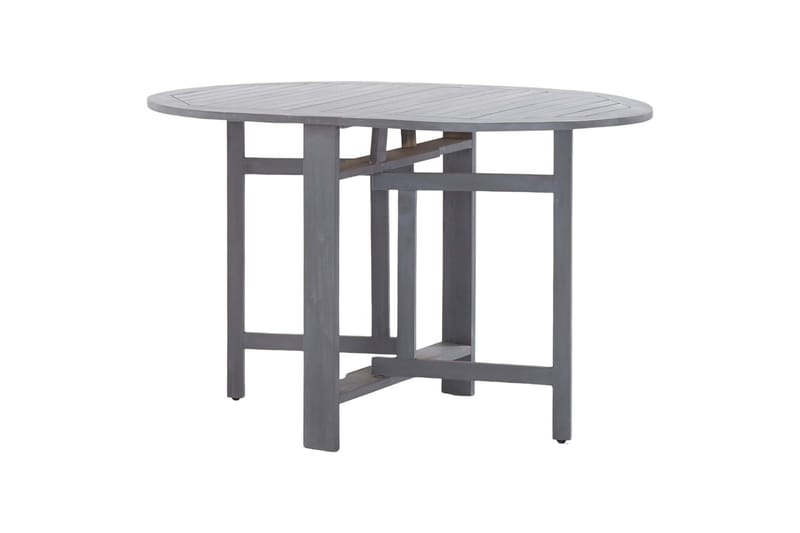 Trädgårdsbord grå 120x70x74 cm massivt akaciaträ - Grå - Utemöbler - Utebord & trädgårdsbord - Matbord utomhus