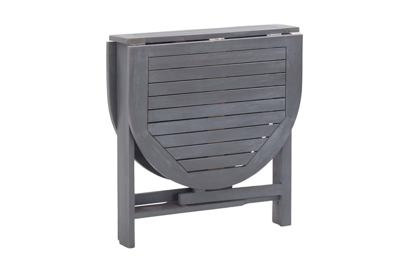 Trädgårdsbord grå 120x70x74 cm massivt akaciaträ - Grå - Utemöbler - Utebord & trädgårdsbord - Matbord utomhus