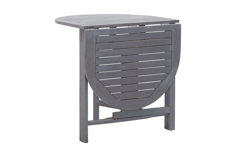 Trädgårdsbord grå 120x70x74 cm massivt akaciaträ - Grå - Matbord utomhus