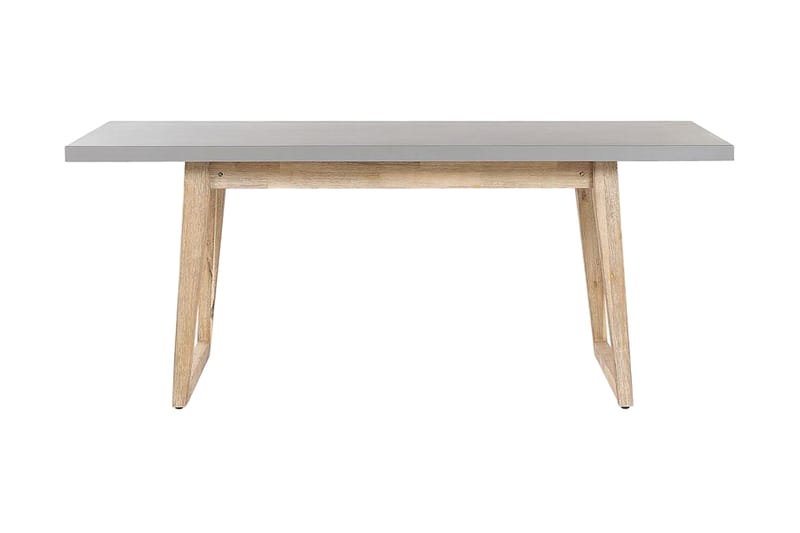Trädgårdsbord grå 180 x 90 cm ORIA - Grå - Utemöbler - Utebord & trädgårdsbord - Matbord utomhus