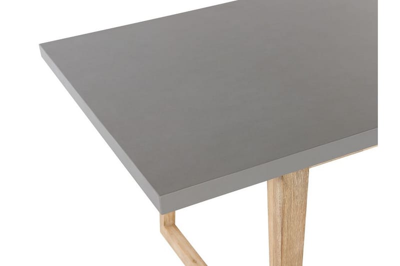 Trädgårdsbord grå 180 x 90 cm ORIA - Grå - Matbord utomhus
