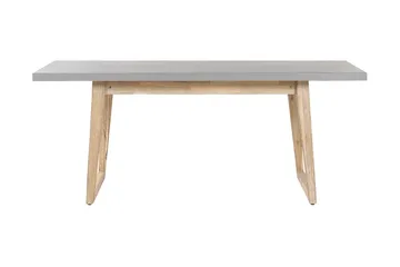 Trädgårdsbord grå 180 x 90 cm ORIA - Grå - Utemöbler - Utebord & trädgårdsbord - Matbord utomhus