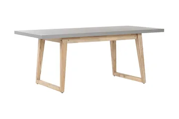 Trädgårdsbord grå 180 x 90 cm ORIA - Grå - Utemöbler - Utebord & trädgårdsbord - Matbord utomhus