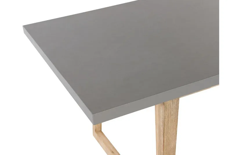 Trädgårdsbord grå 180 x 90 cm ORIA - Grå - Utemöbler - Utebord & trädgårdsbord - Matbord utomhus