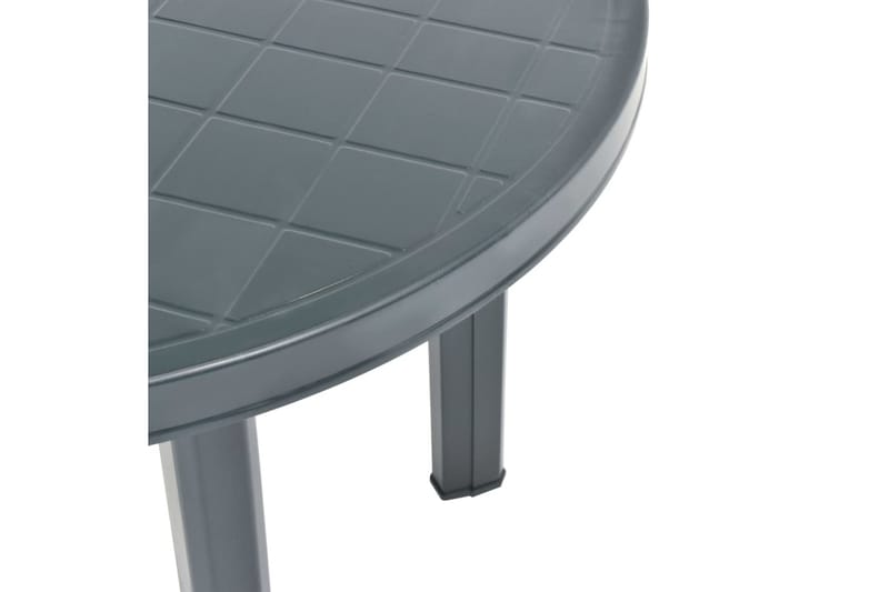 Trädgårdsbord grön 89 cm plast - Grön - Utemöbler - Utebord & trädgårdsbord - Matbord utomhus