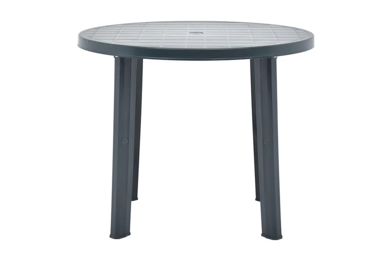Trädgårdsbord grön 89 cm plast - Grön - Utemöbler - Utebord & trädgårdsbord - Matbord utomhus