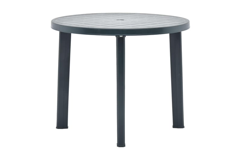 Trädgårdsbord grön 89 cm plast - Grön - Utemöbler - Utebord & trädgårdsbord - Matbord utomhus