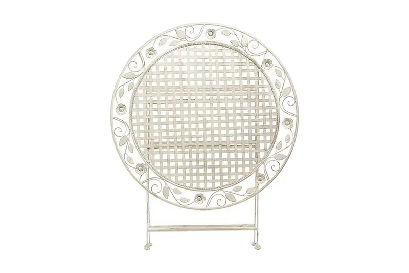 Trädgårdsbord krämvit BIVIO - Vit - Utemöbler - Utebord & trädgårdsbord - Matbord utomhus