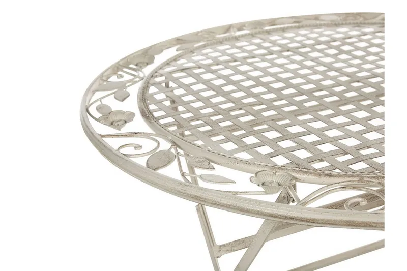 Trädgårdsbord krämvit BIVIO - Vit - Utemöbler - Utebord & trädgårdsbord - Matbord utomhus