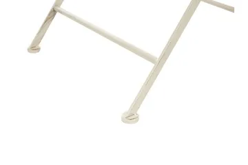Trädgårdsbord krämvit BIVIO - Vit - Utemöbler - Utebord & trädgårdsbord - Matbord utomhus