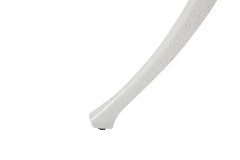 Trädgårdsbord rund 90 cm vit ANCONA - Vit - Utemöbler - Utebord & trädgårdsbord - Matbord utomhus