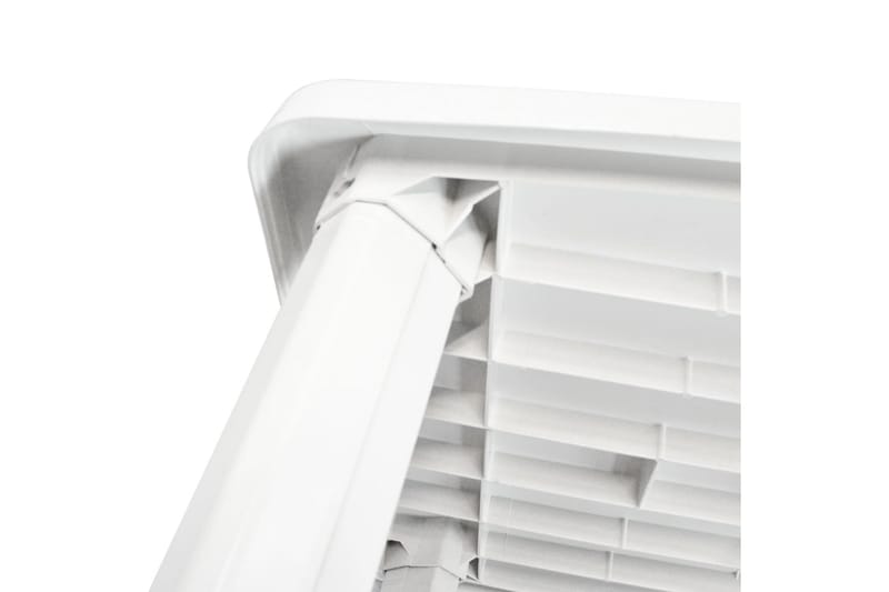 Trädgårdsbord vit 101x68x72 cm plast - Vit - Utemöbler - Utebord & trädgårdsbord - Matbord utomhus