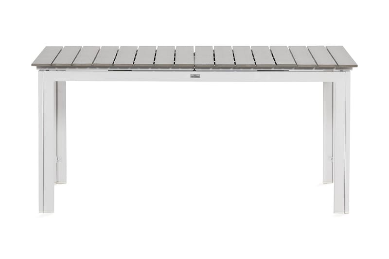 Tunis Förlängningsbart Matbord 152-220x90 cm - Vit/grå - Matbord utomhus