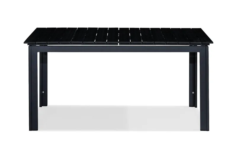Tunis Förlängningsbart Matbord 160-220x90 cm - Svart - Utemöbler - Utebord & trädgårdsbord - Matbord utomhus