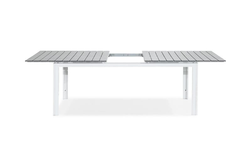 Tunis F�örlängningsbart Matbord 220-280x100 cm - Vit / Grå - Utemöbler - Utebord & trädgårdsbord - Matbord utomhus