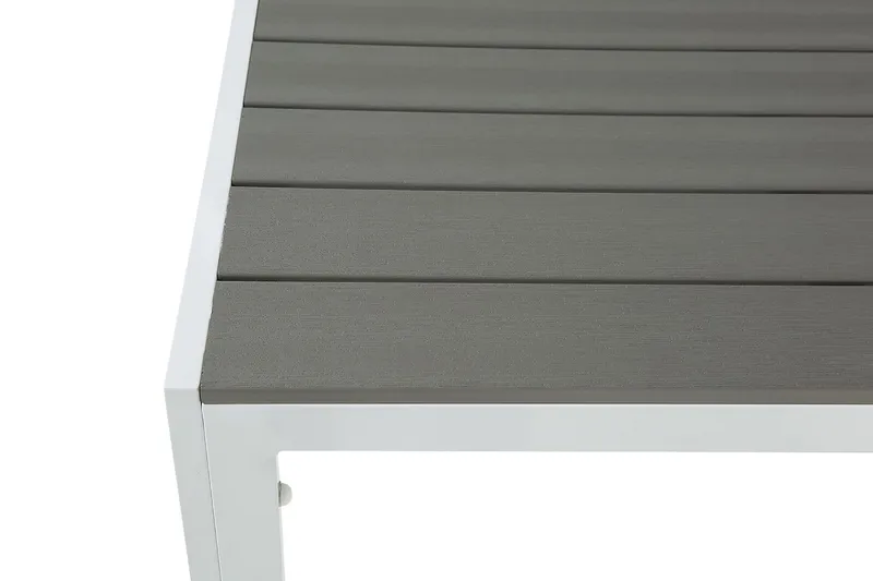 Tunis Matbord 205x90 cm - Vit - Utemöbler - Utebord & trädgårdsbord - Matbord utomhus
