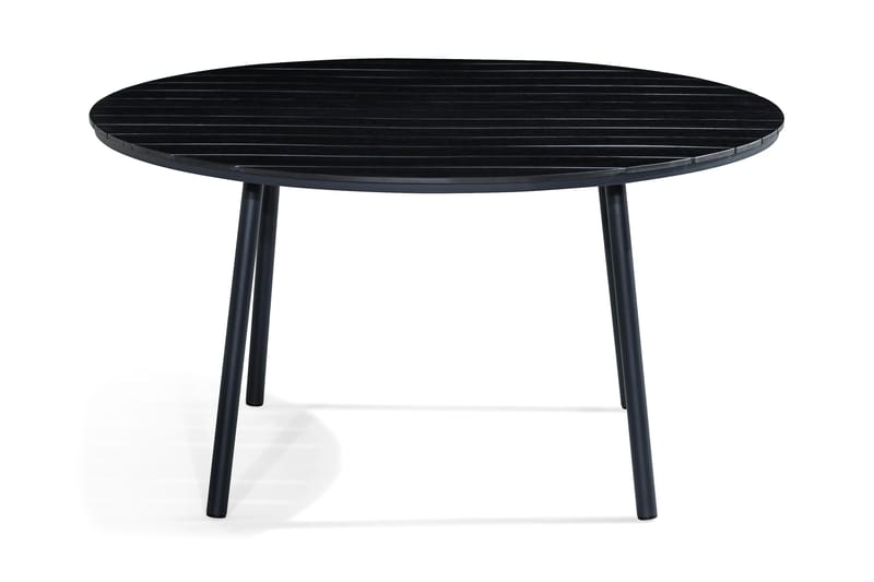 Tunis Matbord Utomhus 140 cm - Svart - Utemöbler - Utebord & trädgårdsbord - Matbord utomhus