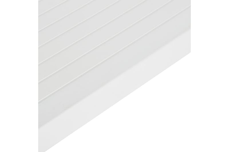 Utebord 150x90x72 cm PP vit - Vit - Utemöbler - Utebord & trädgårdsbord - Matbord utomhus