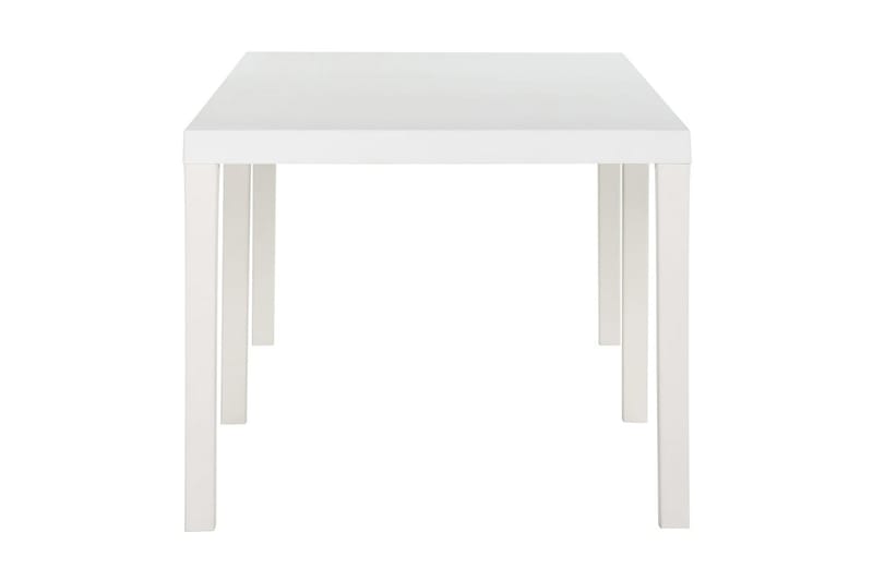 Utebord 220x90x72 cm PP vit - Vit - Utemöbler - Utebord & trädgårdsbord - Matbord utomhus