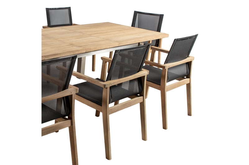 Utebord NAUTICA 200/250/300x100xH76cm teak - Utemöbler - Utebord & trädgårdsbord - Matbord utomhus