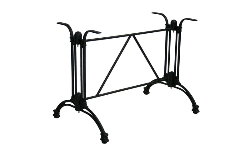 Utebordsben Cafe 93x61xh72cm Aluminium - Utemöbler - Utebord & trädgårdsbord - Matbord utomhus