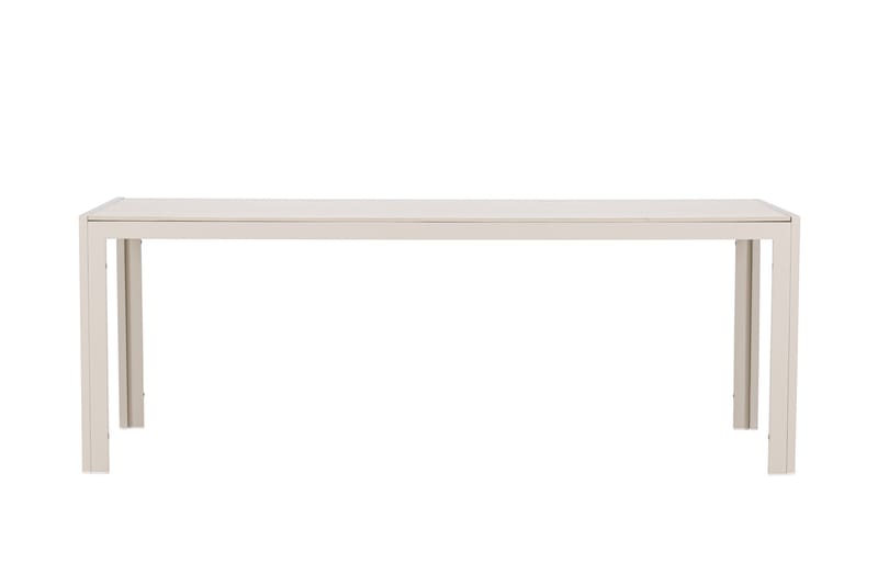 Matbord utomhus Venture Home Break Dining Table 74 X 205 X 90 - Beige / Beige Beige - Utemöbler - Utebord & trädgårdsbord - Matbord utomhus