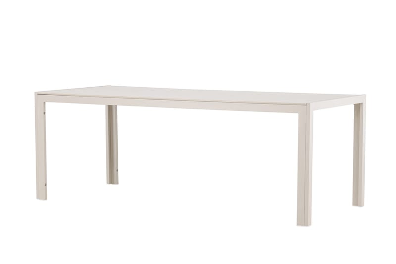 Matbord utomhus Venture Home Break Dining Table 74 X 205 X 90 - Beige / Beige Beige - Utemöbler - Utebord & trädgårdsbord - Matbord utomhus