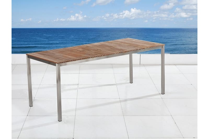Viareggio Trädgårdsbord 200 cm - Trä/Natur - Matbord utomhus