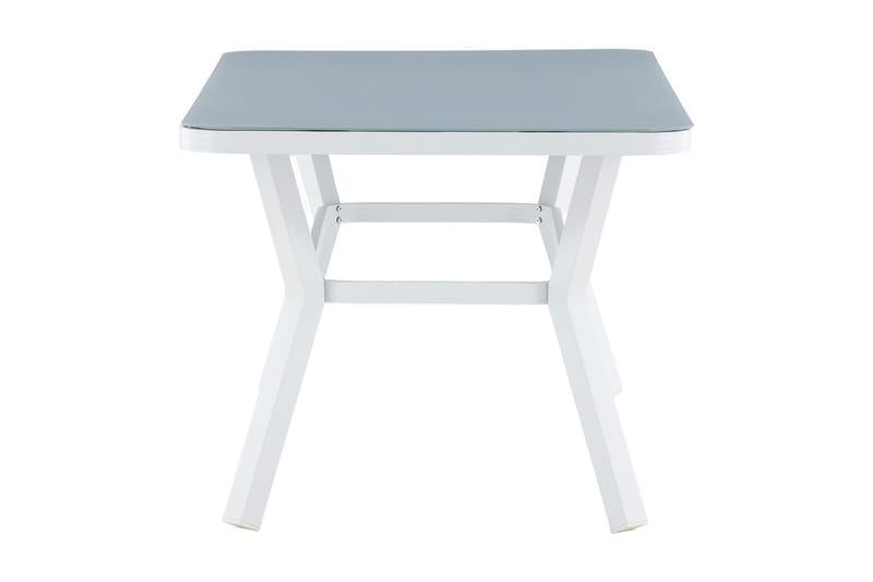 Virya Matbord Utomhus 160 cm - Vit/Grå - Utemöbler - Utebord & trädgårdsbord - Matbord utomhus