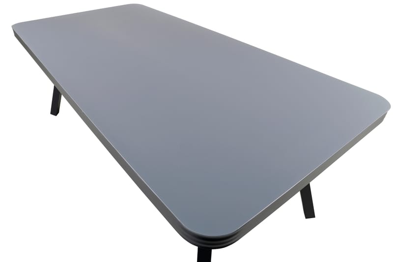 Virya Matbord Utomhus 200 cm Svart/Grå - Venture Home - Utemöbler - Utebord & trädgårdsbord - Matbord utomhus