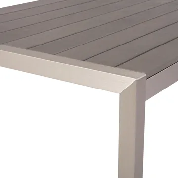 Matbord Vernio 180 cm - Grå - Utemöbler - Utebord & trädgårdsbord - Matbord utomhus