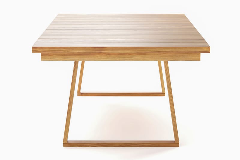 Menorca Matbord Utomhus 100x180 cm - Trä/Natur - Utemöbler - Utebord & trädgårdsbord - Matbord utomhus