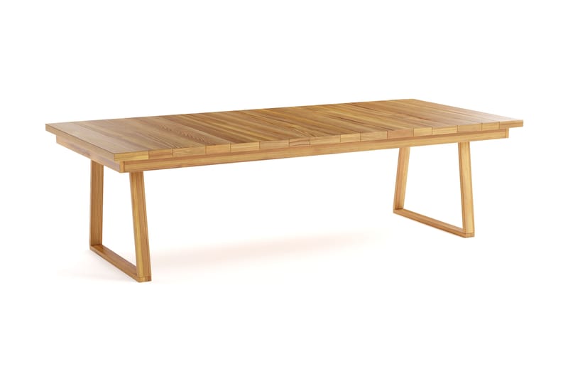 Menorca Matbord Utomhus 100x240 cm - Trä/Natur - Utemöbler - Utebord & trädgårdsbord - Matbord utomhus