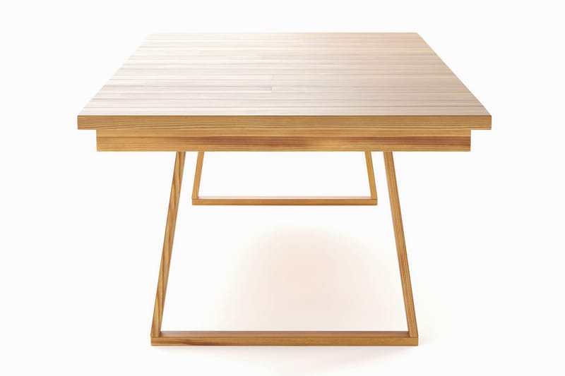 Menorca Matbord Utomhus 100x240 cm - Trä/Natur - Utemöbler - Utebord & trädgårdsbord - Matbord utomhus