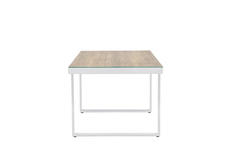 Merlo Matbord Utomhus 90x200 cm - Vit - Utemöbler - Utebord & trädgårdsbord - Matbord utomhus