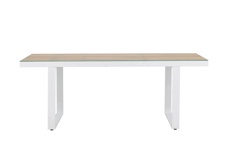 Merlo Matbord Utomhus 90x200 cm - Vit - Utemöbler - Utebord & trädgårdsbord - Matbord utomhus