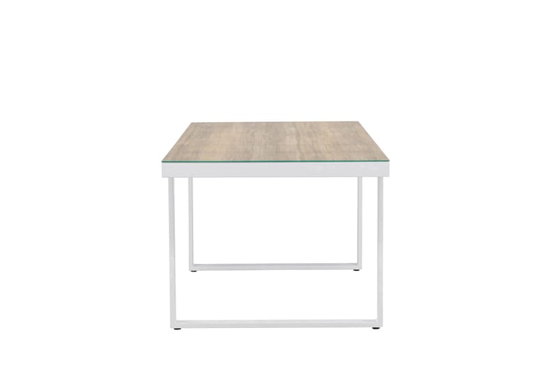 Merlo Matbord Utomhus 90x200 cm - Vit - Utemöbler - Utebord & trädgårdsbord - Matbord utomhus