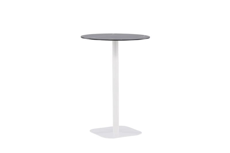 Milano Barbord Utomhus 4-sits Rund - Vit - Utemöbler - Utebord & trädgårdsbord - Barbord utomhus