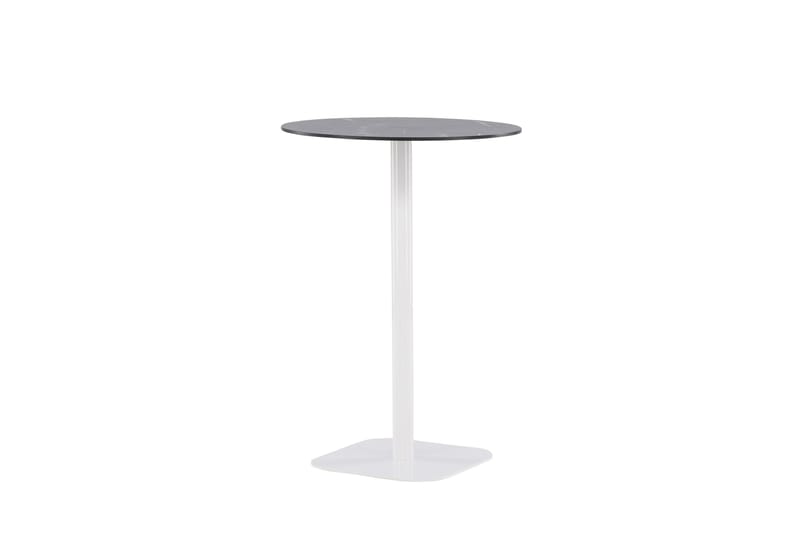 Milano Barbord Utomhus 4-sits Rund - Vit - Utemöbler - Utebord & trädgårdsbord - Barbord utomhus