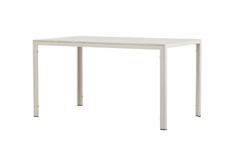 Mirko Matbord Utomhus 80x140 cm - Beige - Utemöbler - Utebord & trädgårdsbord - Matbord utomhus
