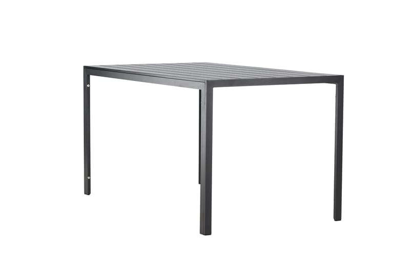 Mirko Matbord Utomhus 80x140 cm - Svart - Utemöbler - Utebord & trädgårdsbord - Matbord utomhus