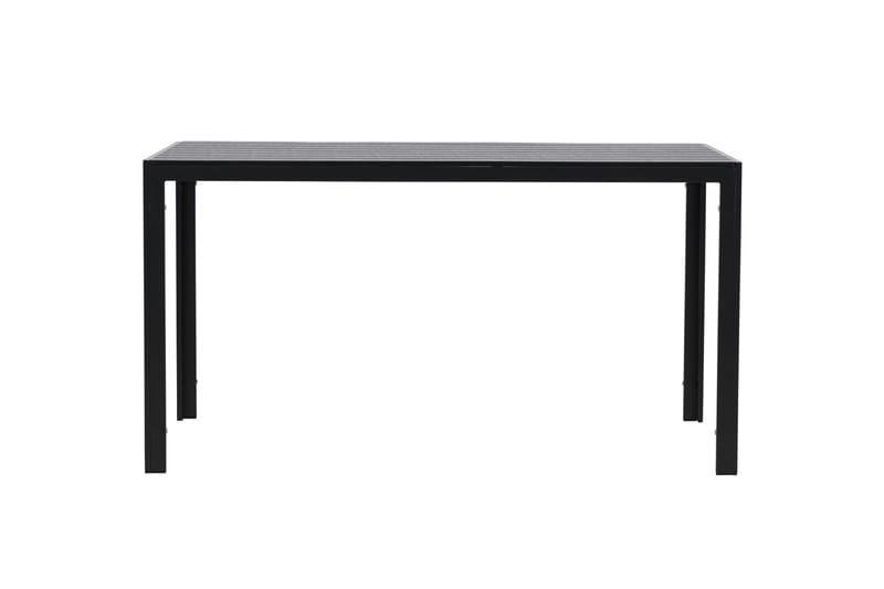 Mirko Matbord Utomhus 80x140 cm - Svart - Utemöbler - Utebord & trädgårdsbord - Matbord utomhus