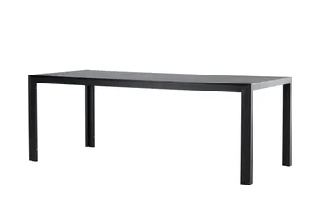 Mirko Matbord Utomhus 90x205 cm - Svart - Utemöbler - Utebord & trädgårdsbord - Matbord utomhus