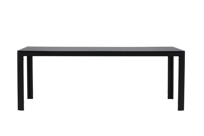 Mirko Matbord Utomhus 90x205 cm - Svart - Utemöbler - Utebord & trädgårdsbord - Matbord utomhus