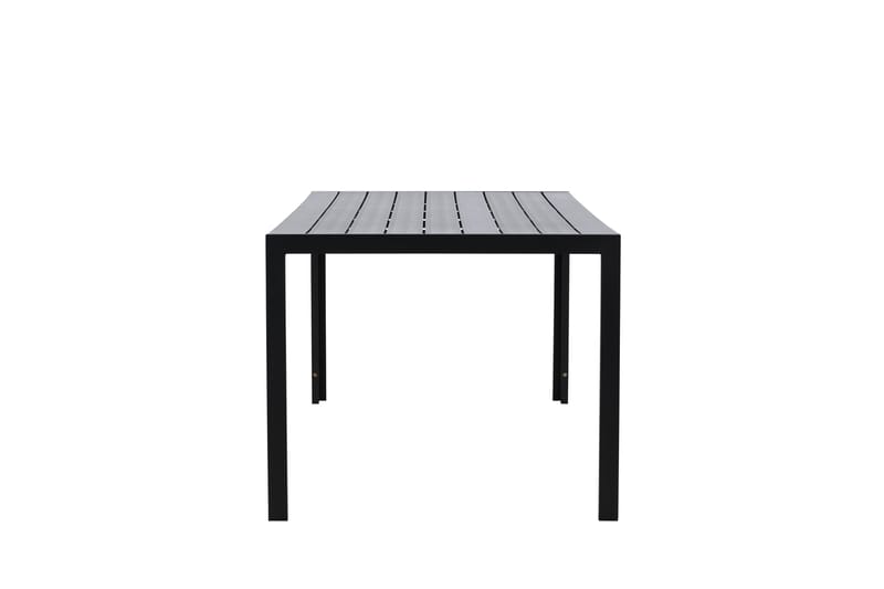 Mirko Matbord Utomhus 90x205 cm - Svart - Utemöbler - Utebord & trädgårdsbord - Matbord utomhus