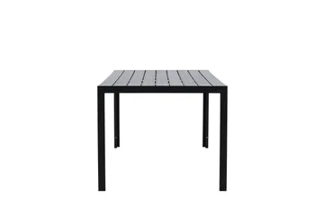 Mirko Matbord Utomhus 90x205 cm - Svart - Utemöbler - Utebord & trädgårdsbord - Matbord utomhus