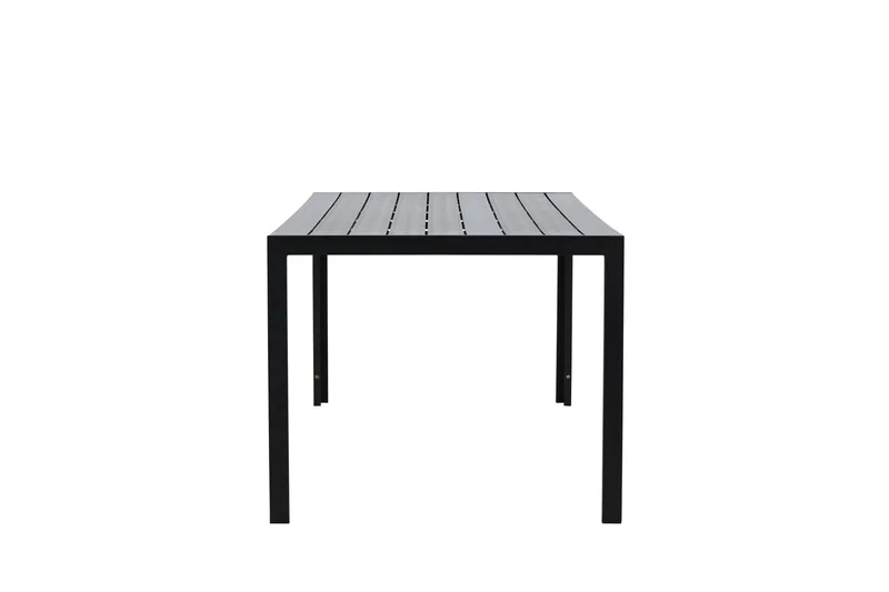 Mirko Matbord Utomhus 90x205 cm - Svart - Utemöbler - Utebord & trädgårdsbord - Matbord utomhus