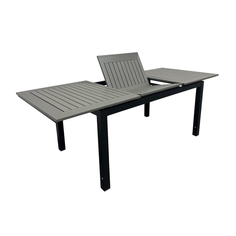 Monaco förlängningsbart bord utomhus 150-250x90 cm - Svart/Grå - Utemöbler - Utebord & trädgårdsbord - Matbord utomhus