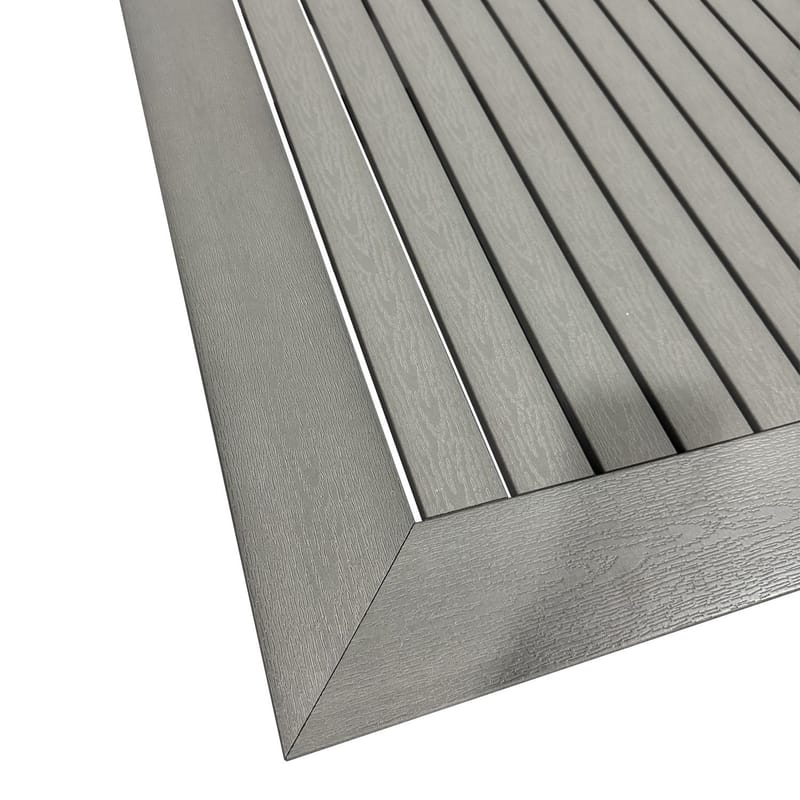 Monaco förlängningsbart bord utomhus 150-250x90 cm - Vit/Grå - Utemöbler - Utebord & trädgårdsbord - Matbord utomhus