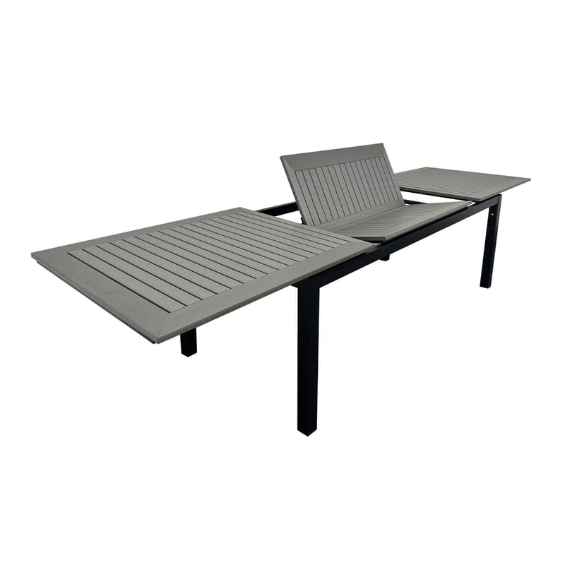 Monaco förlängningsbart bord utomhus 210/310x90 cm - Svart/Grå - Utemöbler - Utebord & trädgårdsbord - Matbord utomhus